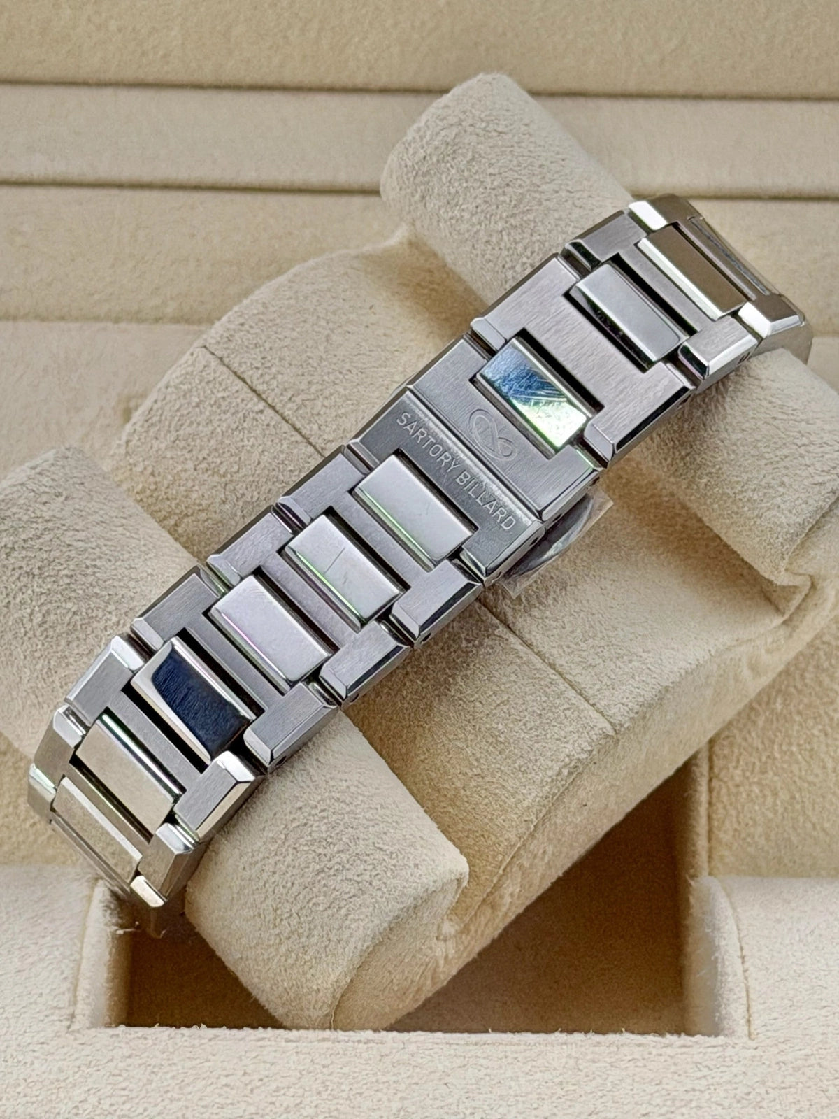 Sartory Billard Exquisite Blue Guilloché Limited to 25 Pieces Guilloche Dial on Bracelet SB04-E Complete 2026