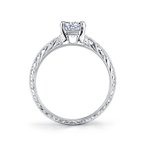 Engraved Solitaire Setting