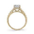 Engraved Solitaire Setting
