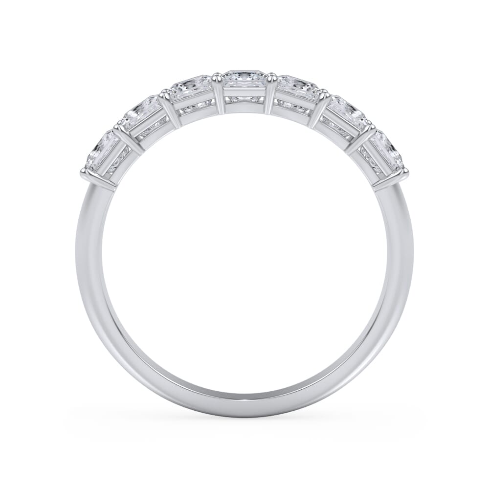 Princess Cut 7 Stone Ring