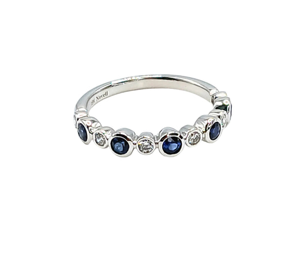NoVell Sapphire and Diamond Ring