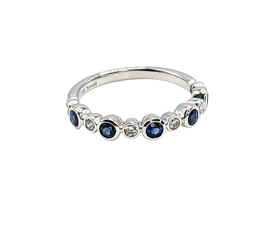 NoVell Sapphire and Diamond Ring