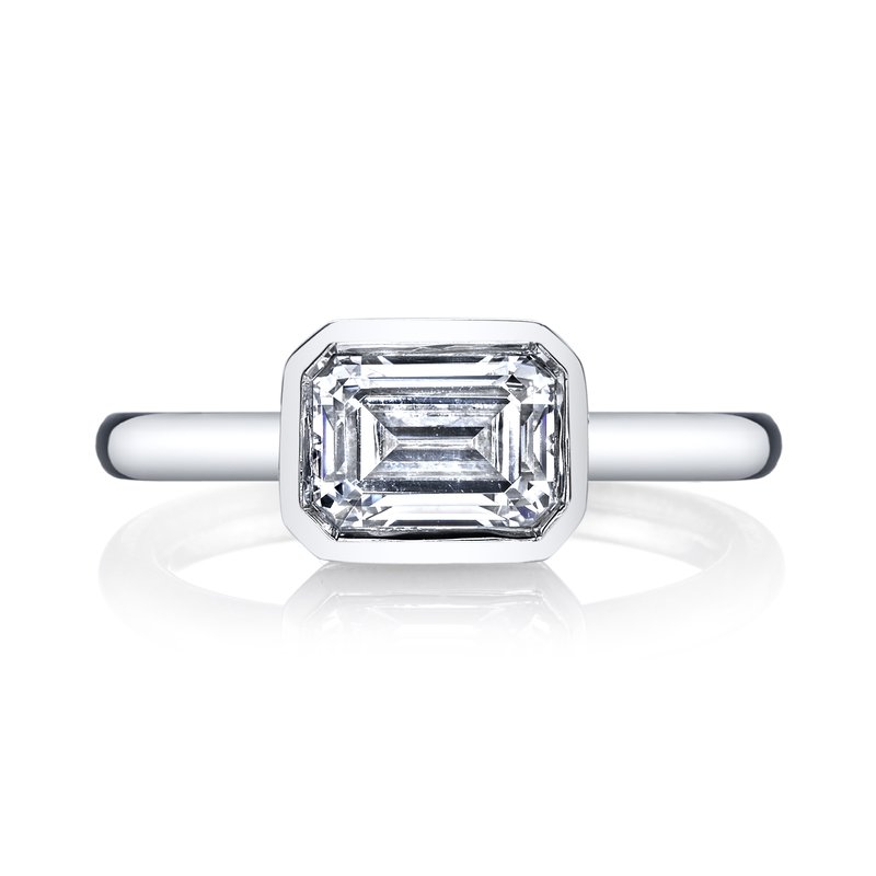Bezel Set Solitaire Ring Setting