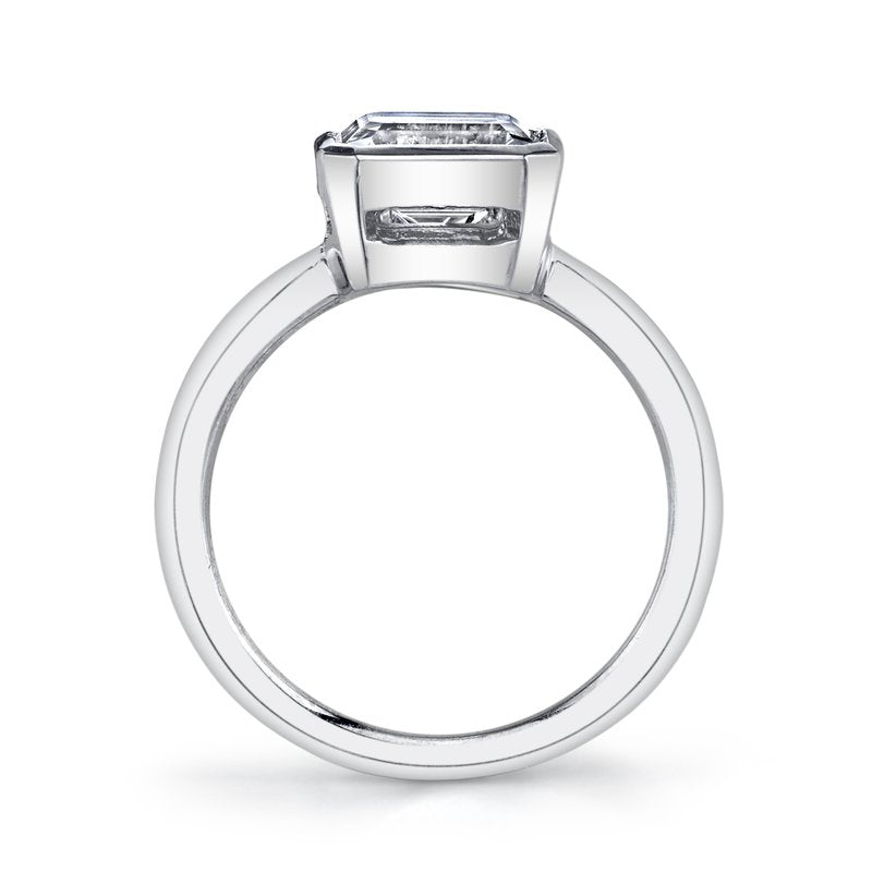 Bezel Set Solitaire Ring Setting