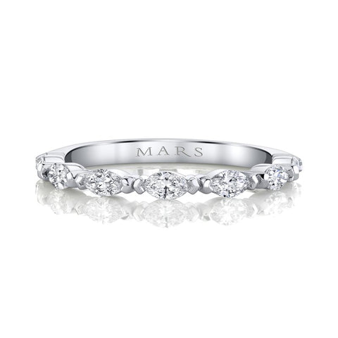 Marquise Diamond Band