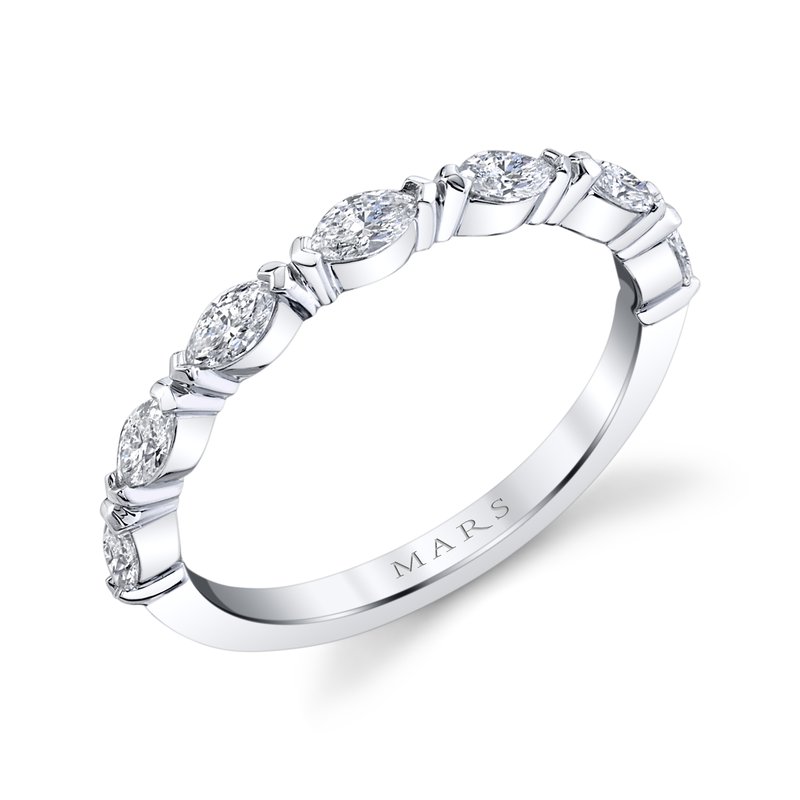 Marquise Diamond Band