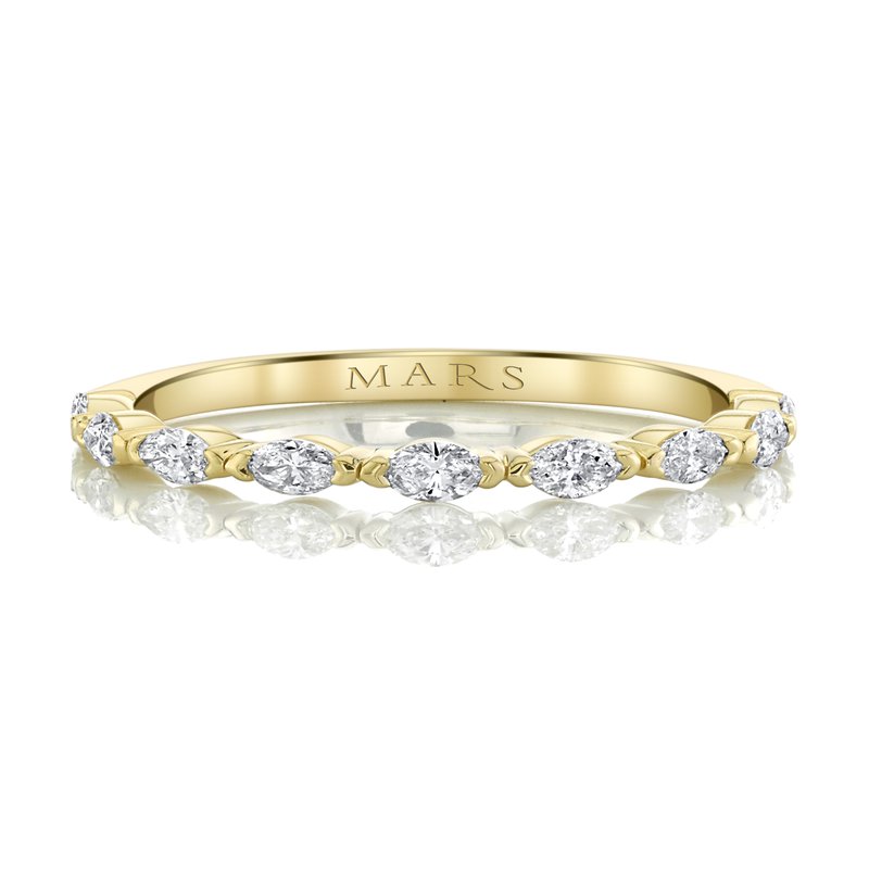 Marquise Diamond Band