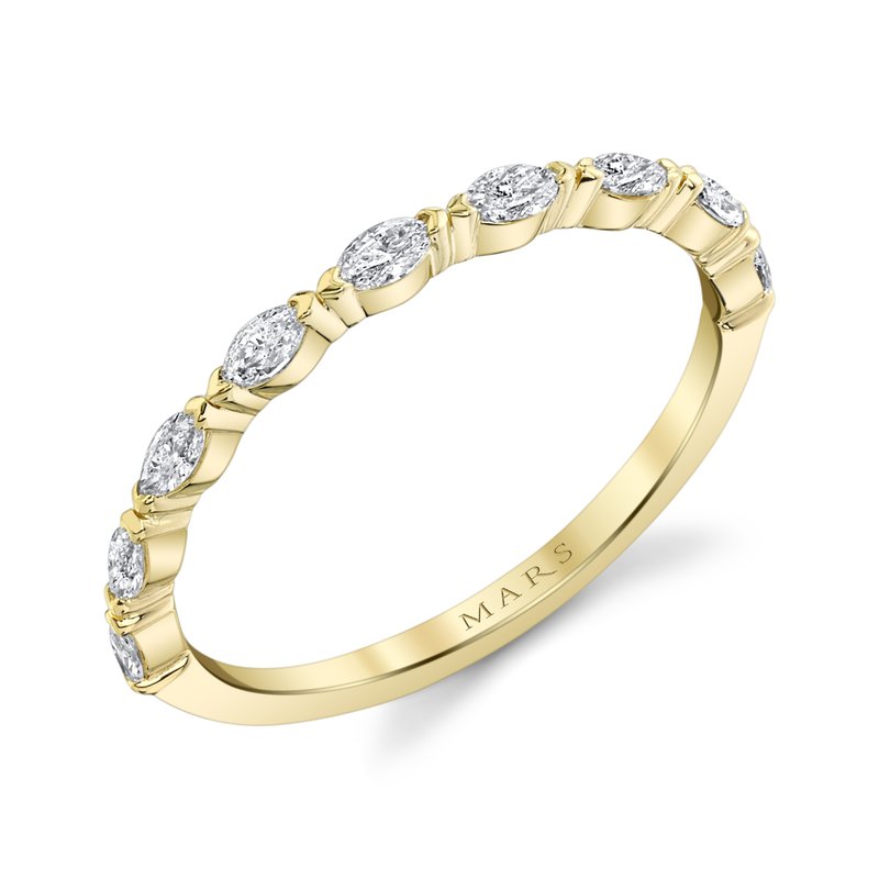 Marquise Diamond Band
