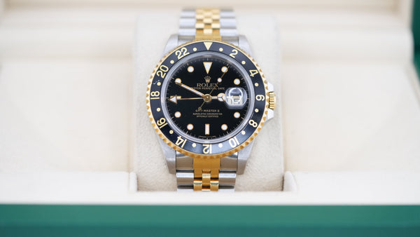 Rolex GMT Master II, 16713, 40mm, Black Dial, 1994 Box and Papers