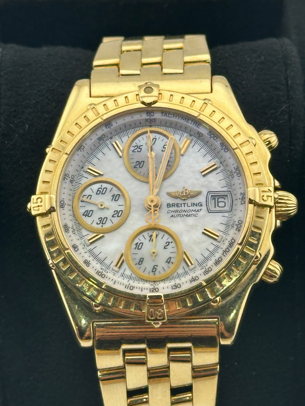 Breitling Chronomat GT/40mm/1997/18KYG/ Box and papers