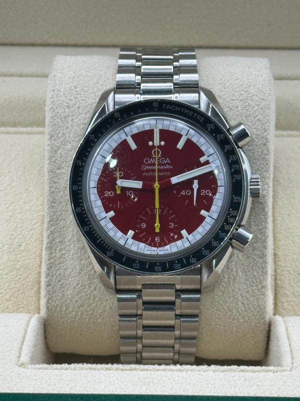 Omega Speedmaster, Schumacher Edition, Red Dial, 3510.61.00, 39mm, Watch and Special Edition Box