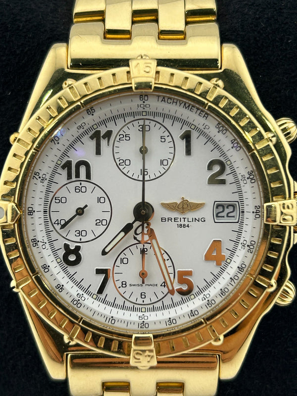 Breitling Chronomat,40MM, Watch Only, 2000's, 18KYG