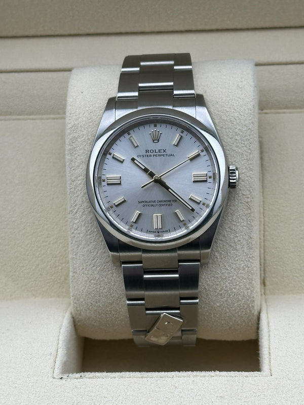Rolex Oyster Perpetual, OP36, 126000, 36mm, "Dominos Edition", 2021 Box and Papers