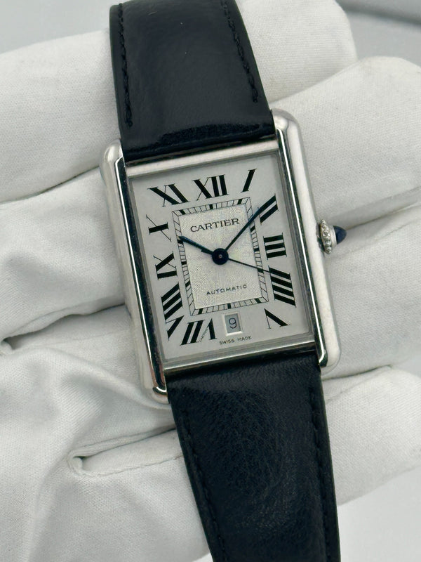Cartier Tank XL, 40mm, with Leather Strap, 4324, Watch only