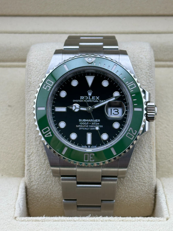 Rolex Submariner Date, Green Bezel, 41mm, Starbucks, 126610LV, 2024 Box and Papers