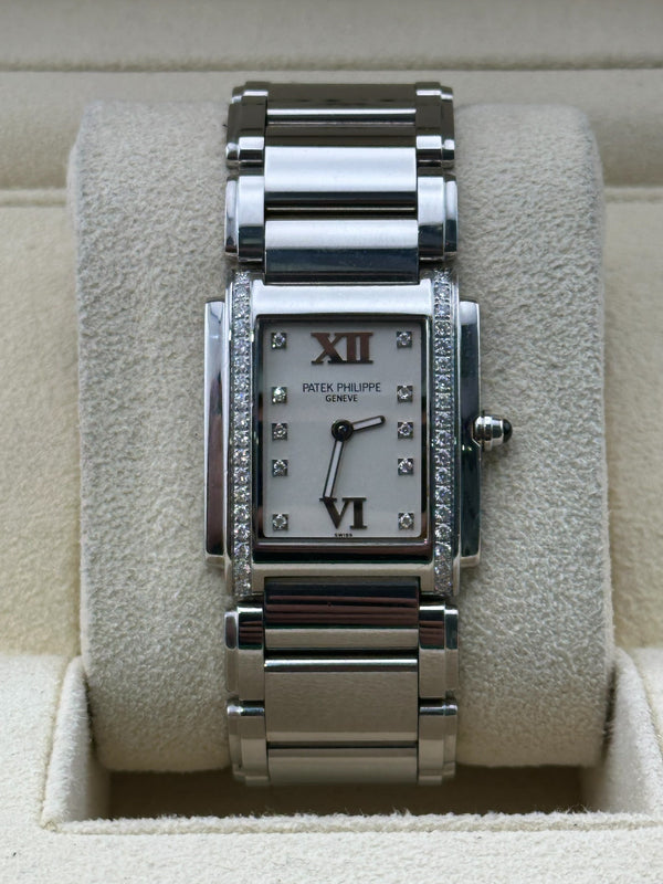 Patek Philippe Twenty 4 Stainless Steel Diamond 25mm - 4910/10A-011, Watch Only