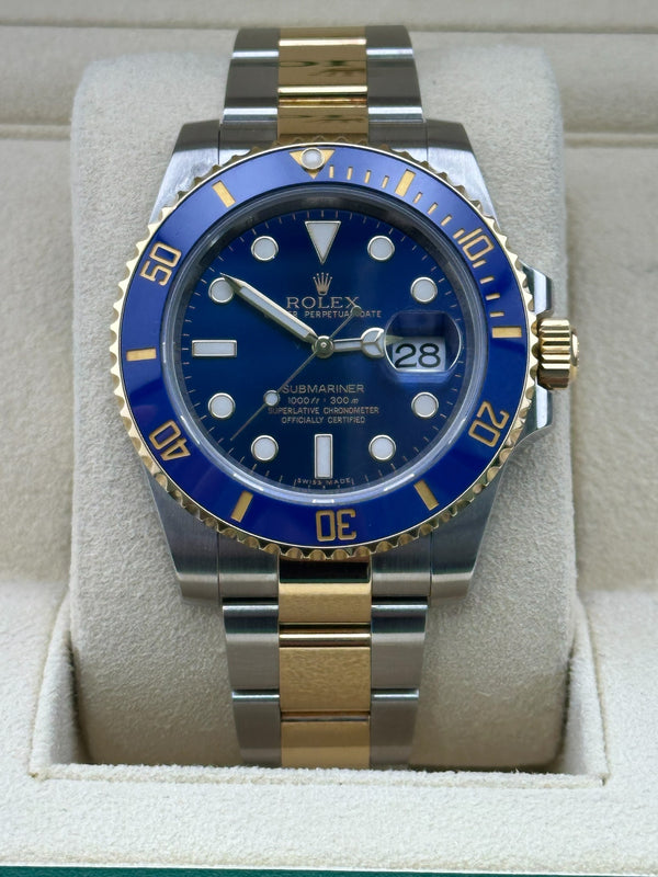 Rolex Submariner Date, Bluesy, 40mm, 116613LB, Watch and Box Only
