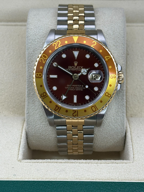 Rolex GMT Master II, Rootbeer, 40mm, 16713, 1993 comes as Watch Only