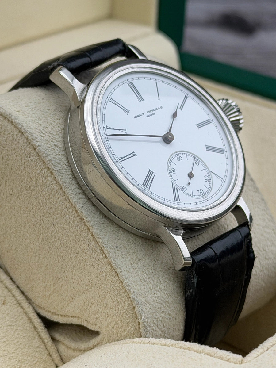 Bigelow and Kennard Marraige Watch - Bigelow Kennard & Co/ Movement White Dial on Leather Strap 1