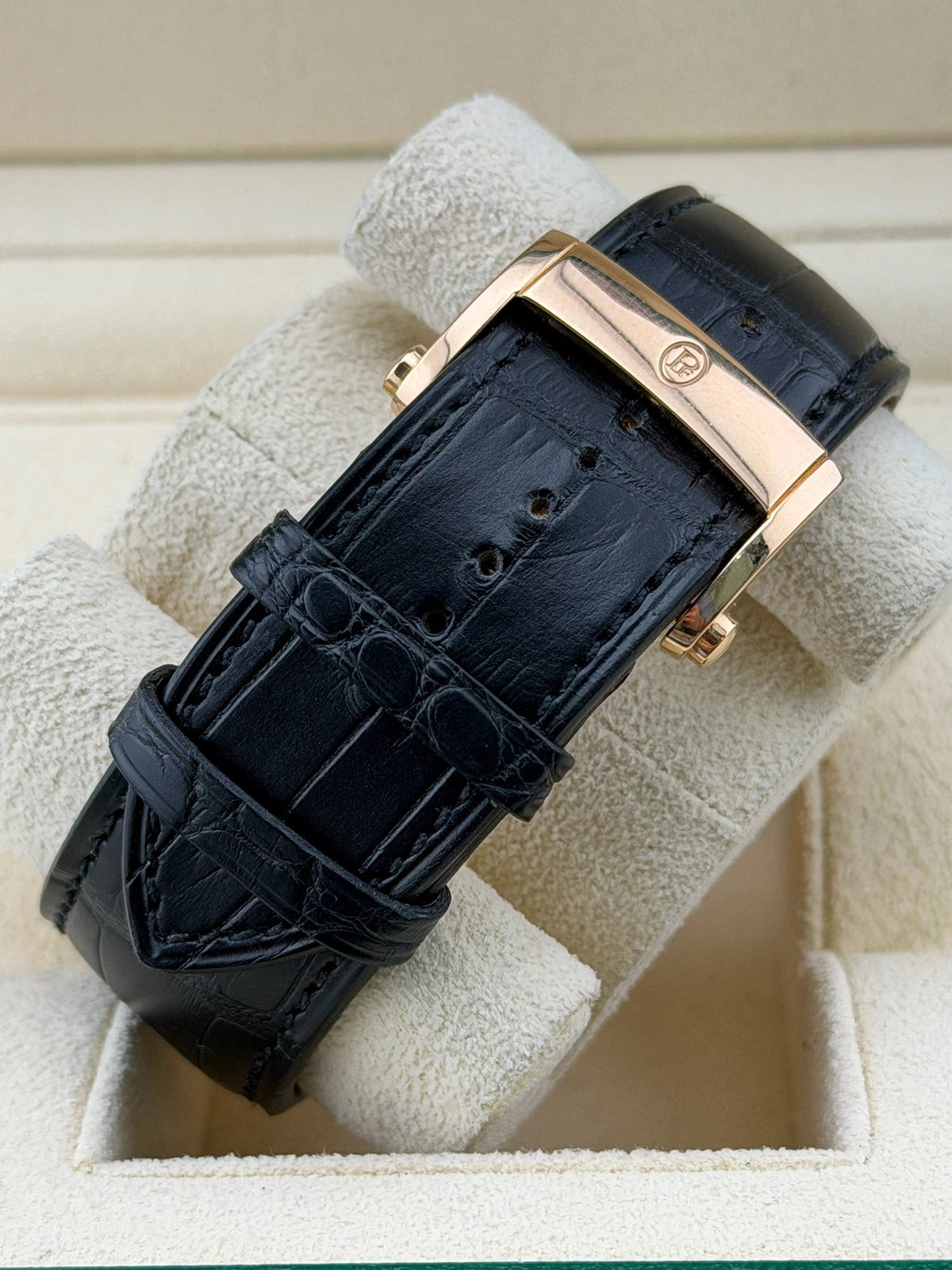 Parmigiani Fleurier Kalpagraphe Silver Dial on Leather Strap PFC193-1002500-XA1432 Complete 2019