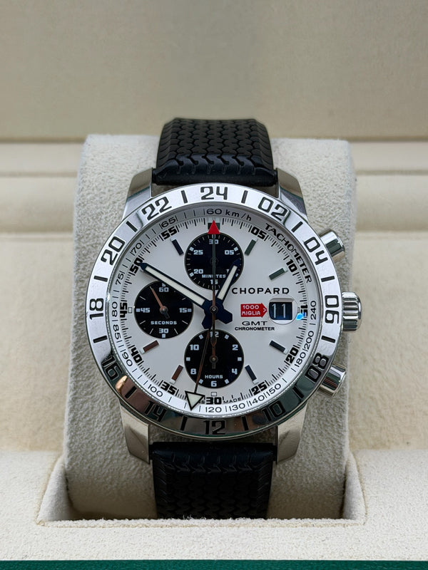 Chopard Mille Miglia GMT Chronograph, 42mm, 1896/2005, Panda dial, Watch Only