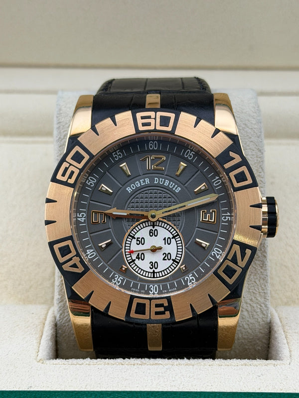 Roger Dubuis, Limited to 28 Pieces, 18K Rose Gold, SED46-14-51-00/08A10/A, 46mm, 2025 Box and Papers