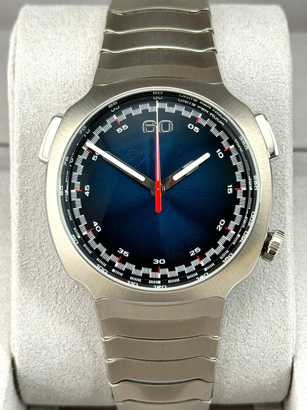 H. Moser & Cie. Streamliner Flyback, Blue Dial, 42mm, Automatic, 6907-1200, 2025 Box and Papers