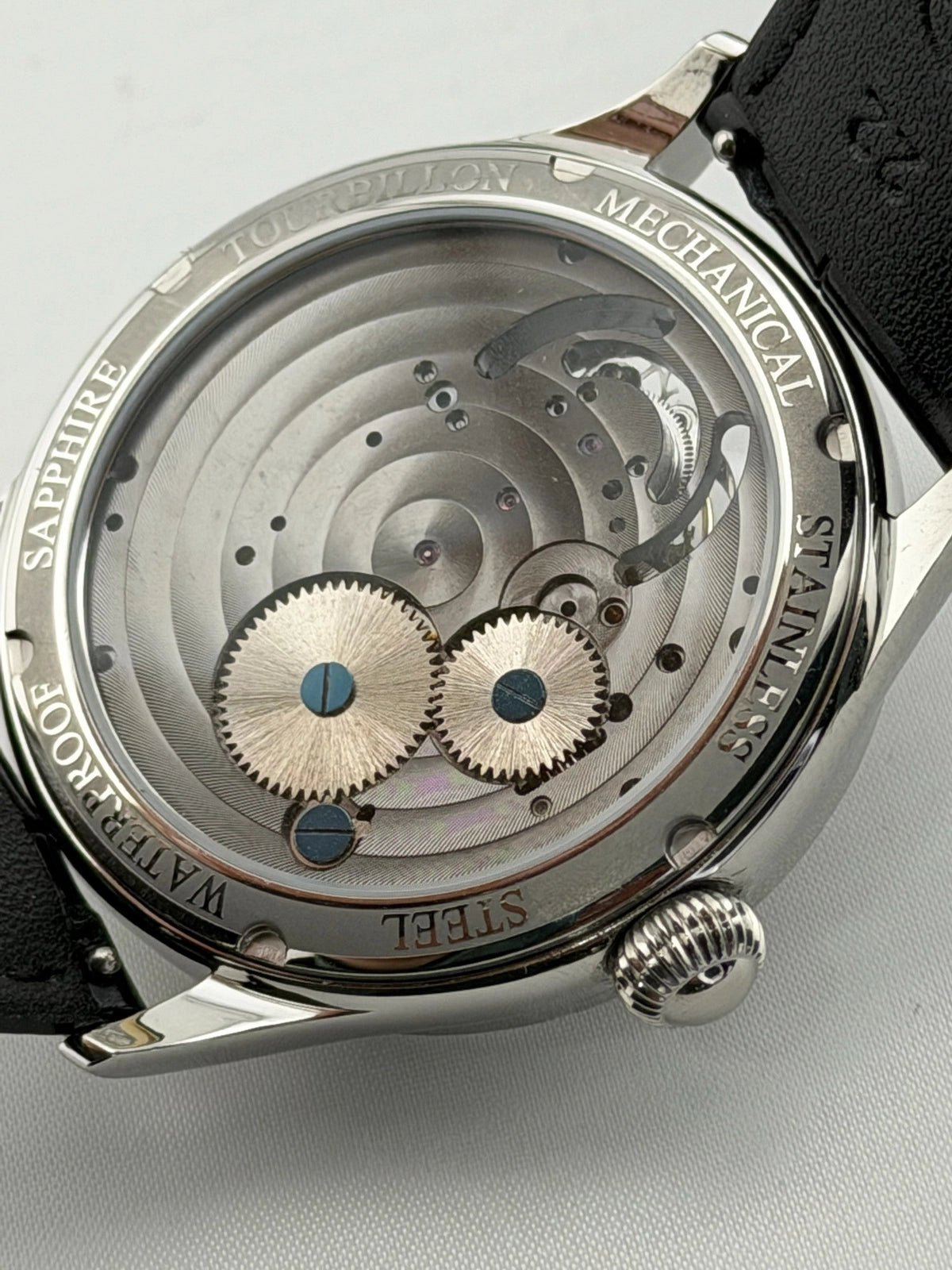 Aesop GIV Flying Tourbillon Blue/Silver Dial on Leather Strap T09 Complete 2026