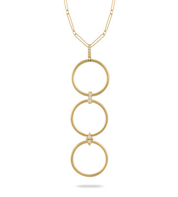 Doves by Doran Paloma Fibonacci Collection Pendant