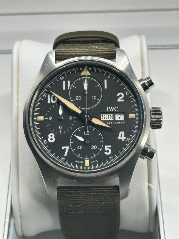 IWC Big Pilot Chronograph "Spitfire", 41mm, IW387901, 2019 Box and Papers