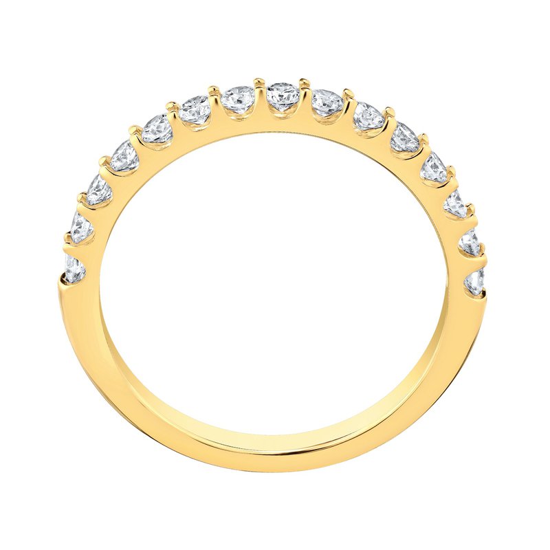 14k Yellow Gold Diamond Band 1.0 Carat