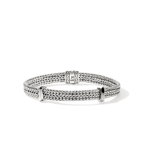 Icon Link Bracelet, Sterling Silver, 6MM
