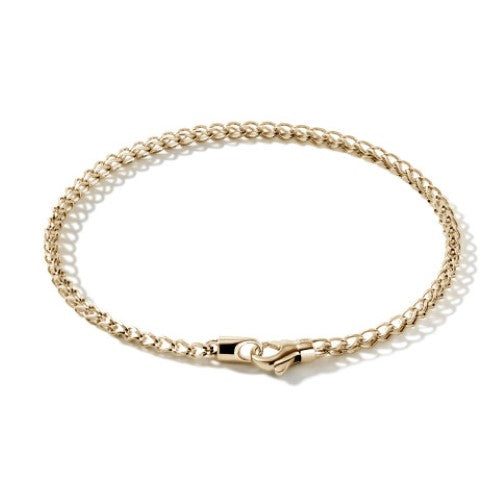Surf Bracelet, Gold, 2.3MM