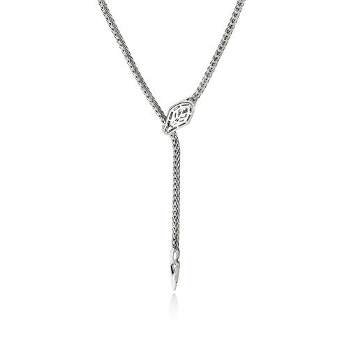 Naga Lariat, Sterling Silver, 2.5MM