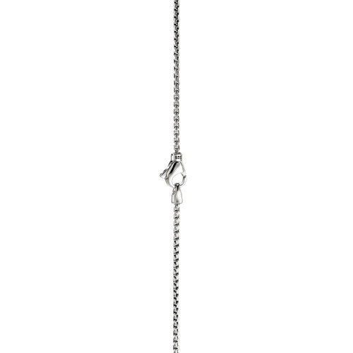 JH Icon 50 Tag Necklace, Sterling Silver