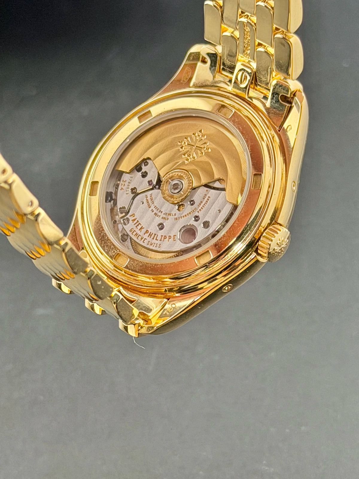 Patek Philippe Complications Annual Calendar White Dial on Yellow Gold 5146/1J-001 Complete 2014