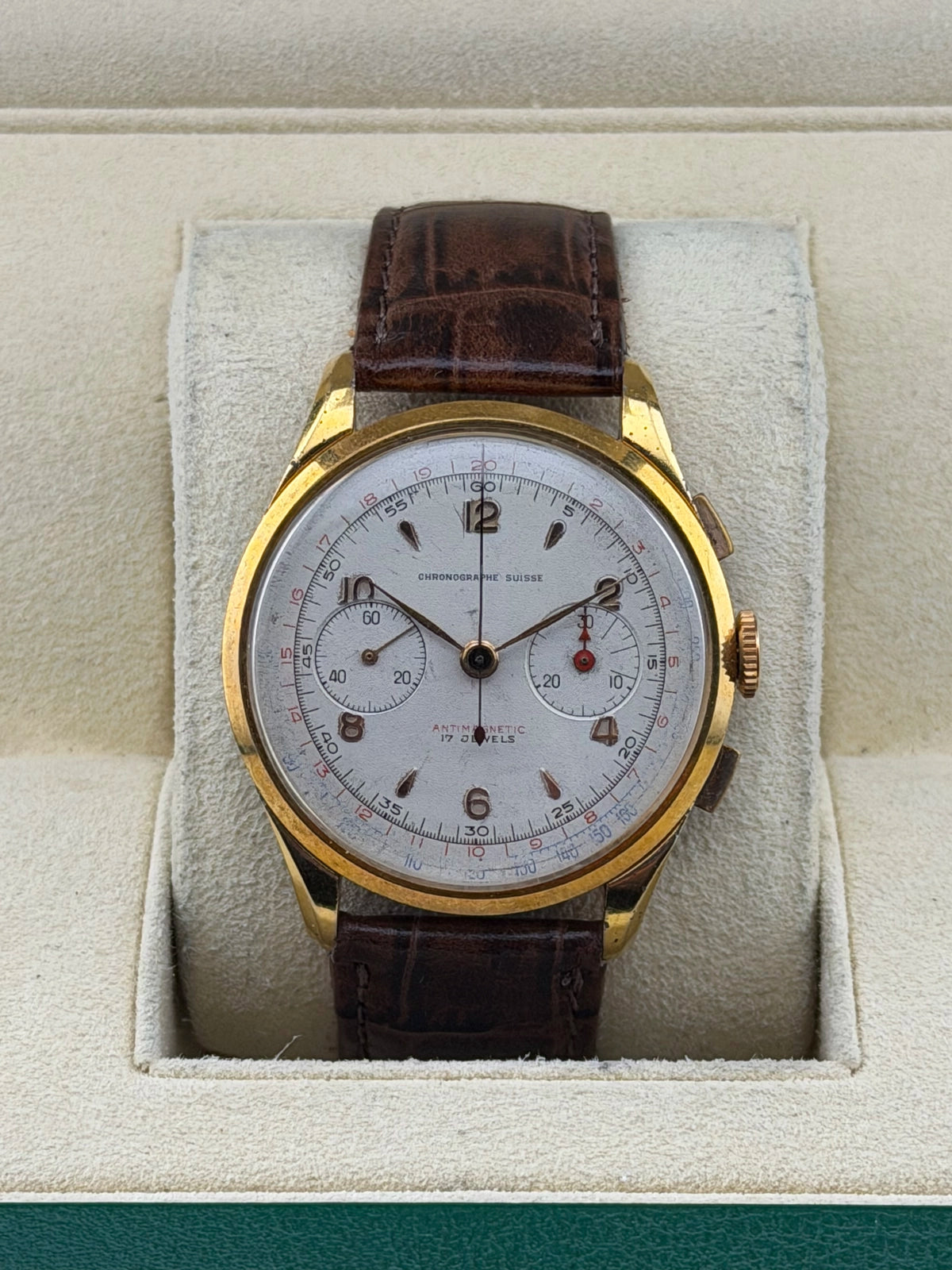 Chronographe suisse Venus 170/188