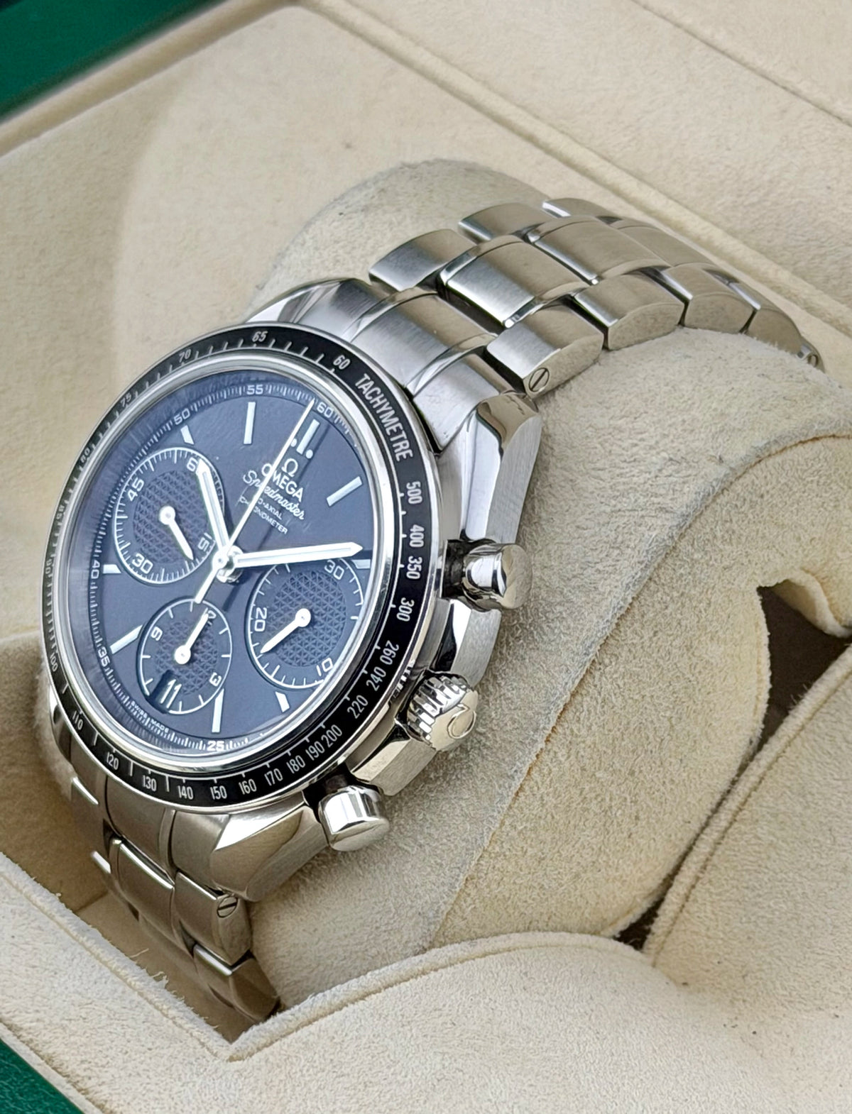 Omega Speedmaster Black Dial on Steel 326.30.40.50.01.001 Card 2016