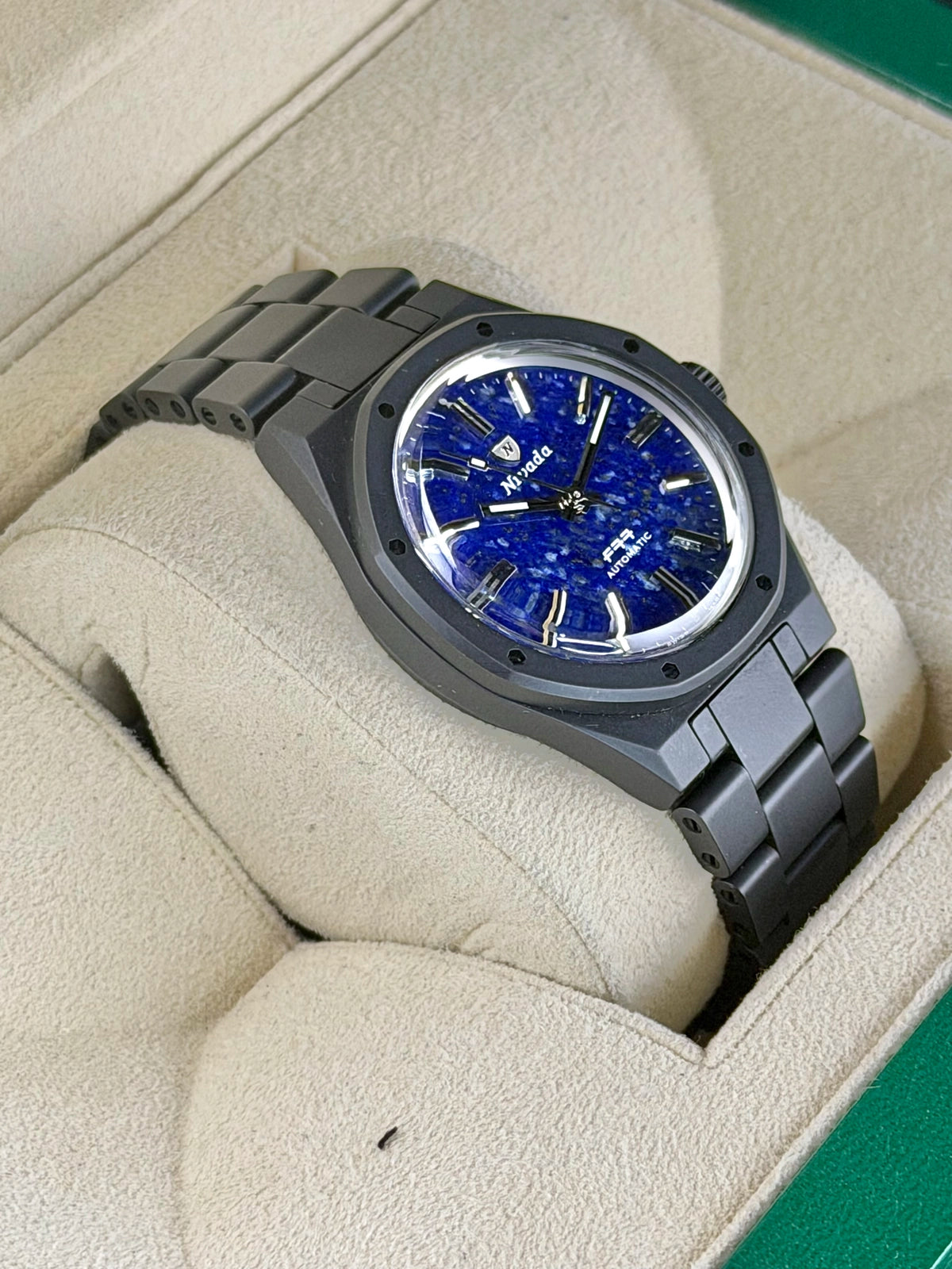 Nivada Lapis Lazuli Blue Dial on Bracelet 68022A77 Complete 2025