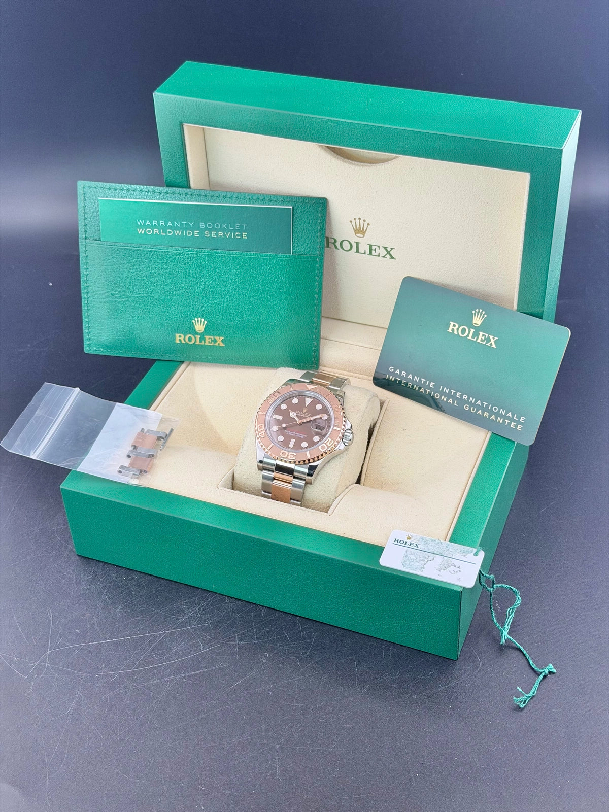 Rolex Yacht-Master Chocolate Dial on Oyster 126621 Complete 2023