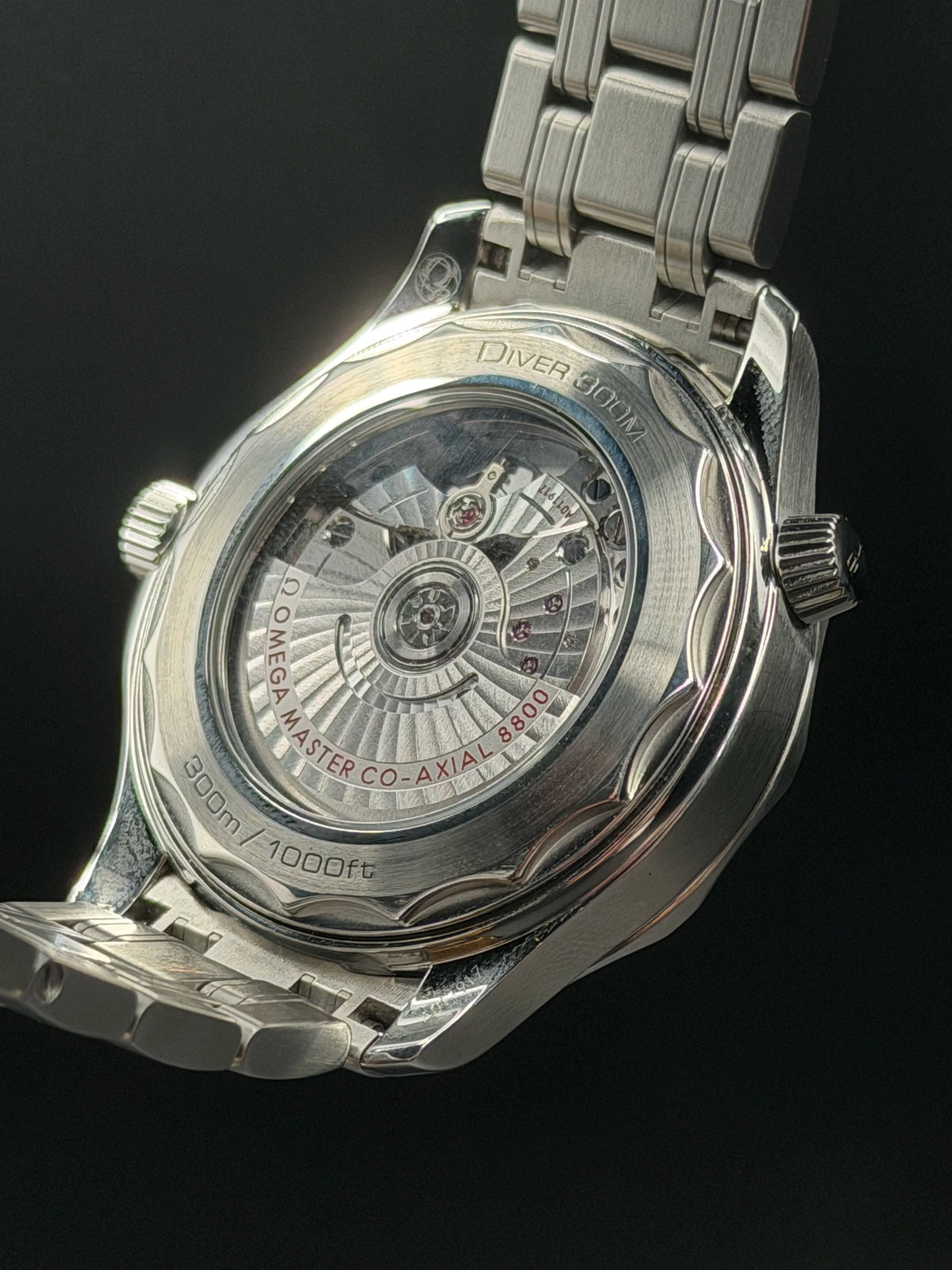 Omega Seamaster Diver 300M Co-Axial Master Chronometer Black Dial on Bracelet 210.30.42.20.01.001 Complete 2025