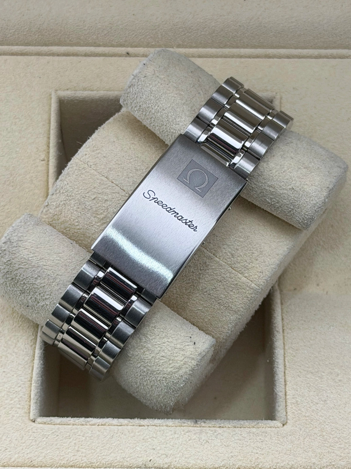 Omega Speedmaster Blue Dial on Bracelet 3523.80.00 with Box