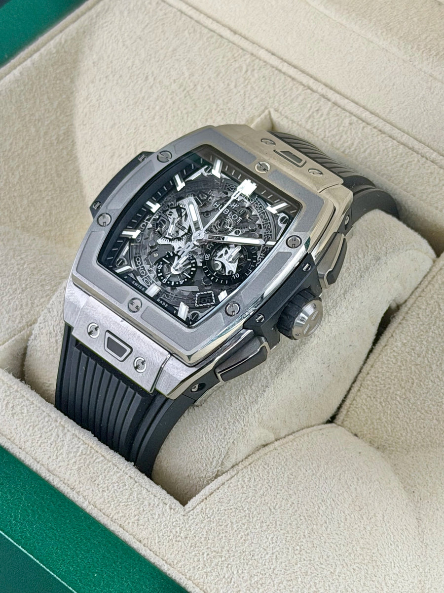 Hublot Spirit of Big Bang Skeleton Dial on Rubber Strap 642.NX.0170.RX