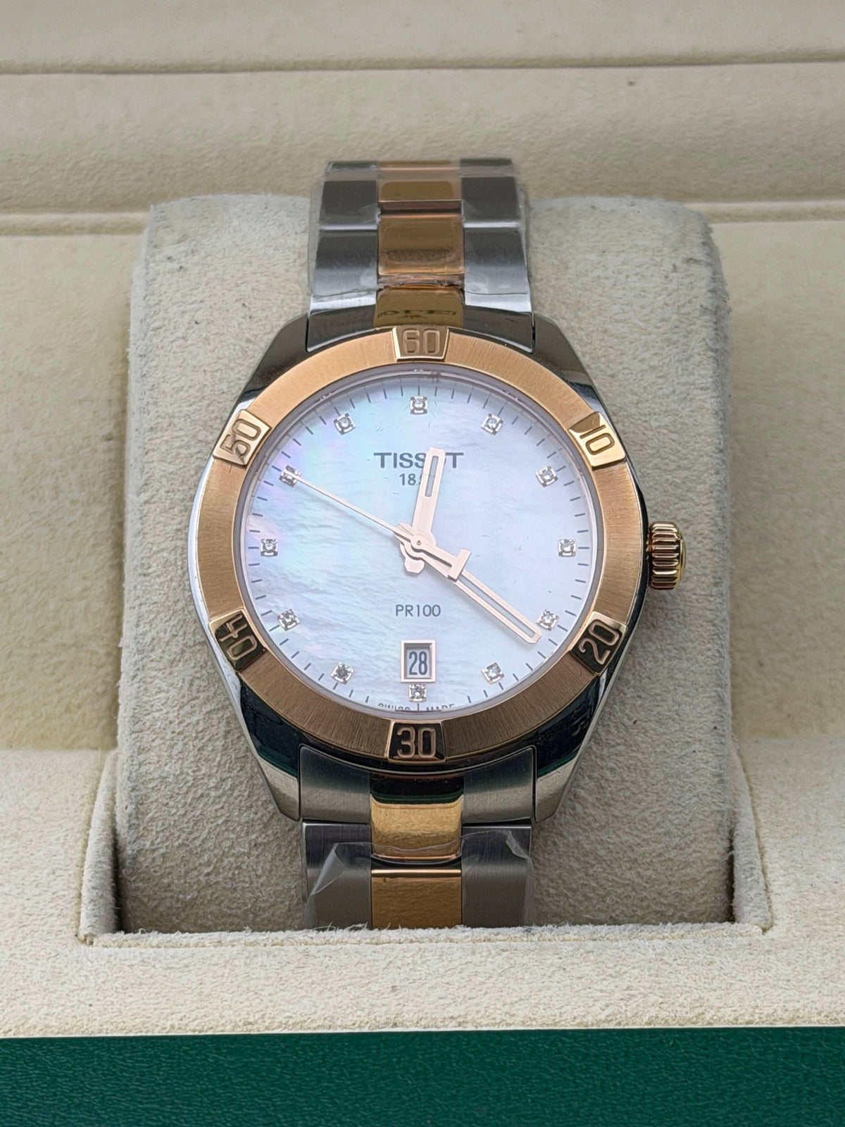 Tissot MOP Dial on T101.910.22.116.00