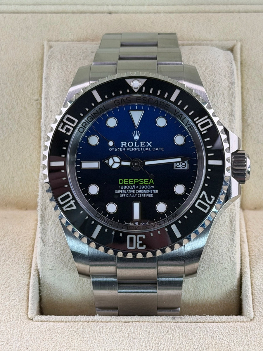 Rolex Sea-Dweller Deepsea James Cameron Blue Dial on Oyster 136660 Complete 2024