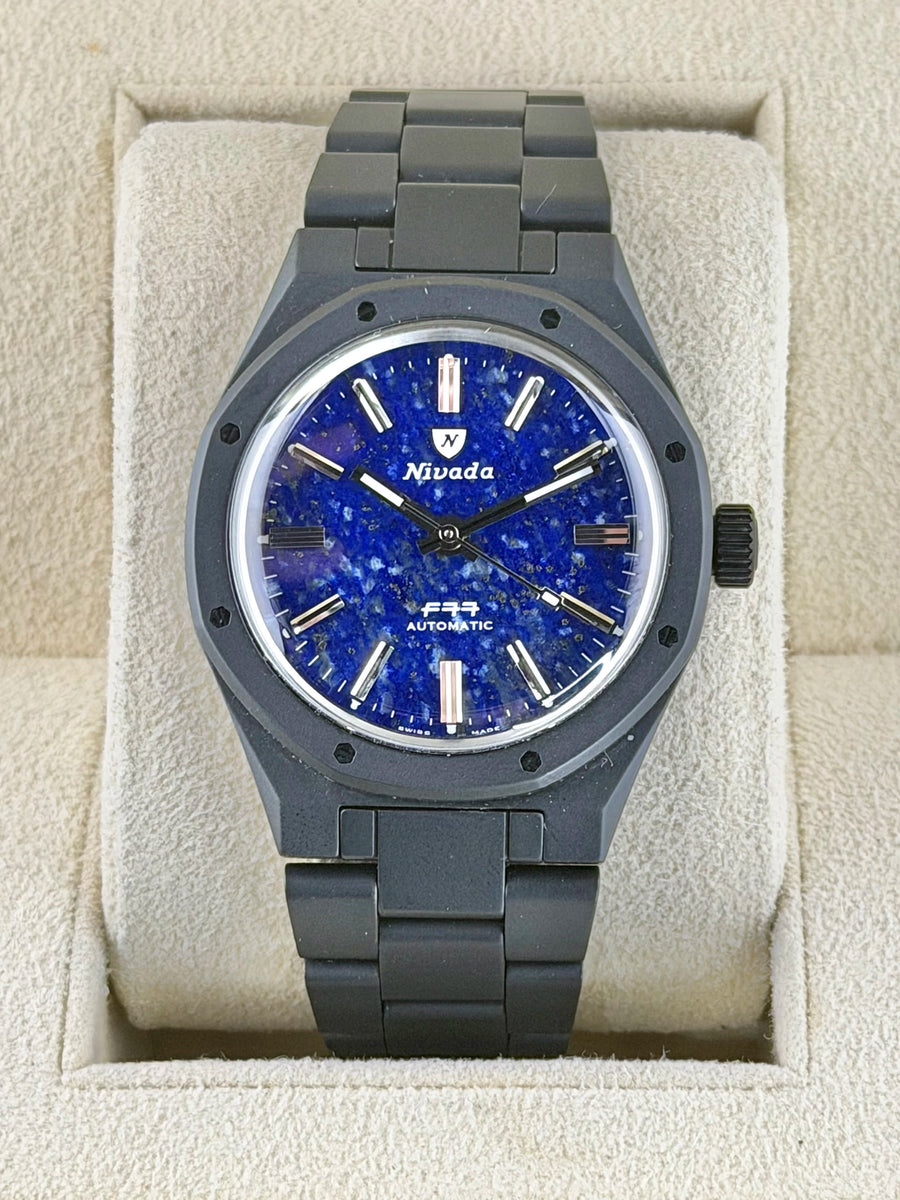 Nivada Lapis Lazuli Blue Dial on Bracelet 68022A77 Complete 2025