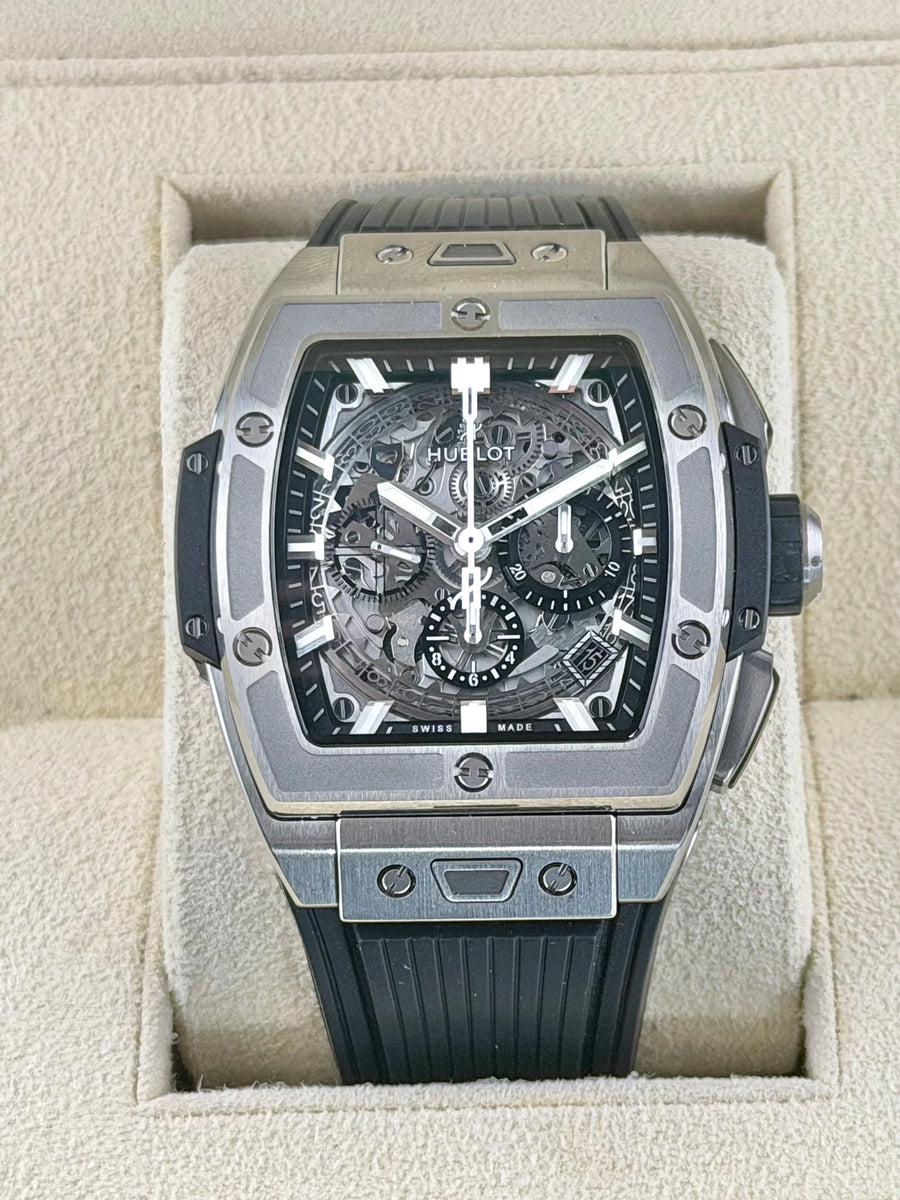 Hublot Spirit of Big Bang Skeleton Dial on Rubber Strap 642.NX.0170.RX