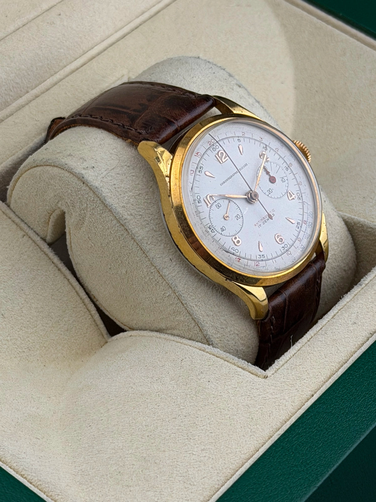 Chronographe suisse Venus 170/188