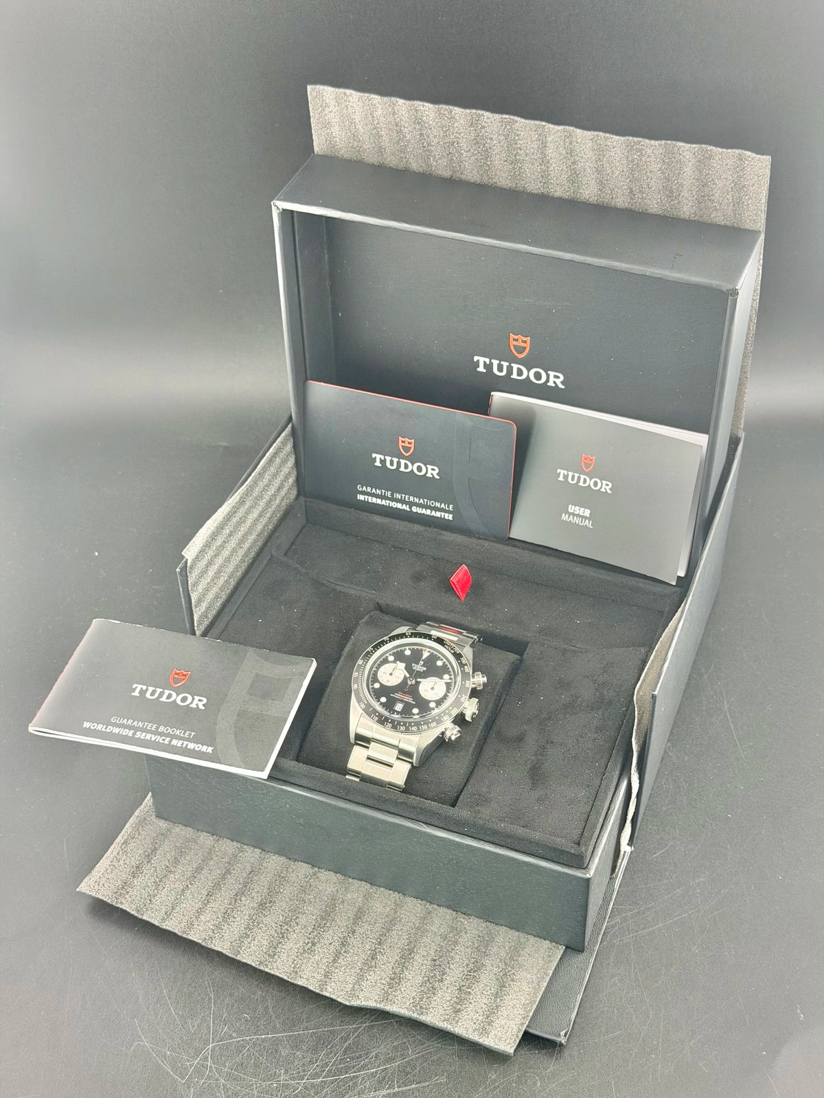 Tudor Black Bay Chrono Black Dial on Bracelet 79360N Complete 2023